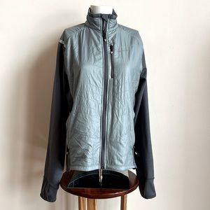 Sugoi zippered jacket with reflective accents